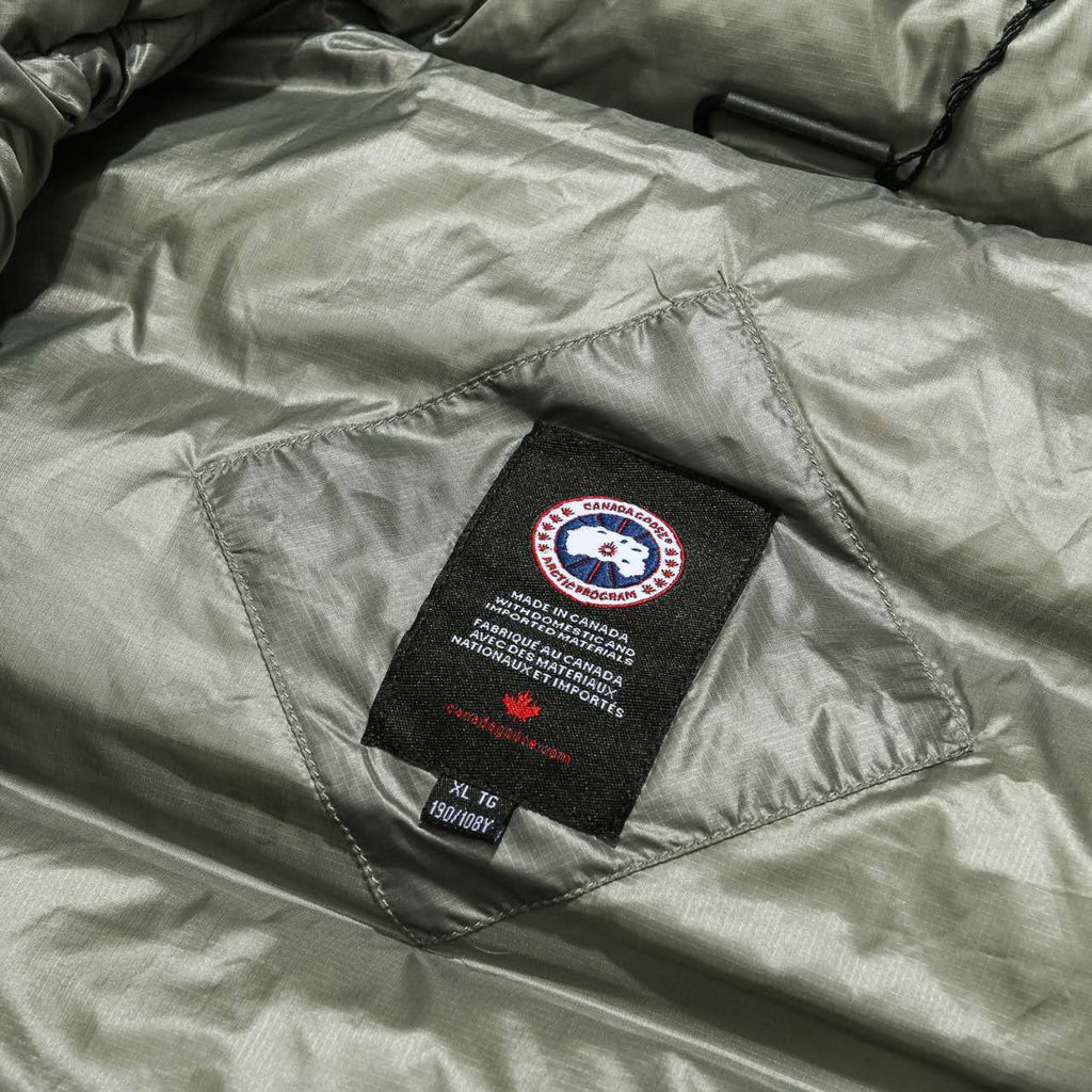 Canada Goose Military Green Down Jacket