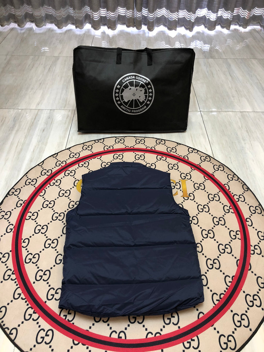 Canada Goose Navy Blue Down Vest