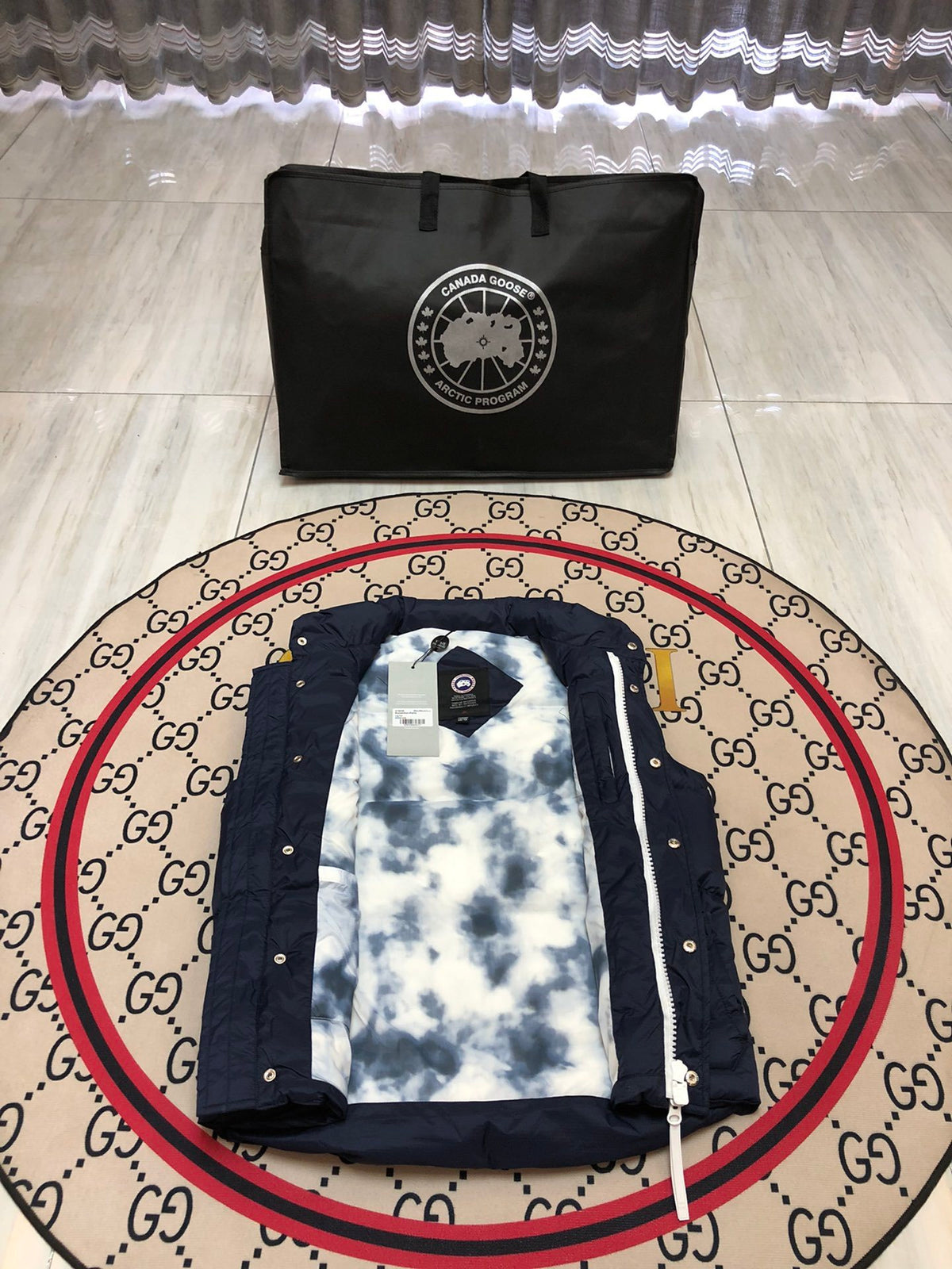 Canada Goose Navy Blue Down Vest