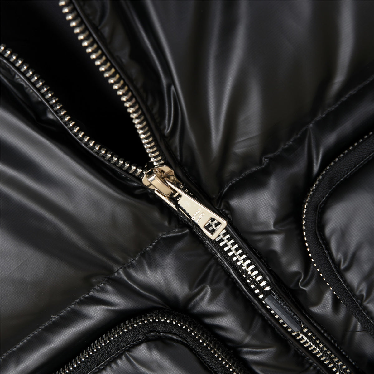 Prada Black Down Vest – Re-Nylon Insulated Sleeveless Jacket