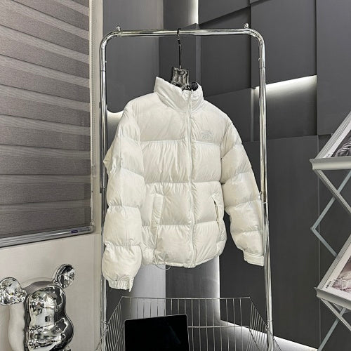 The North Face White 700-Fill Nuptse Oversized Down Puffer Jacket