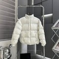 The North Face White 700-Fill Nuptse Oversized Down Puffer Jacket