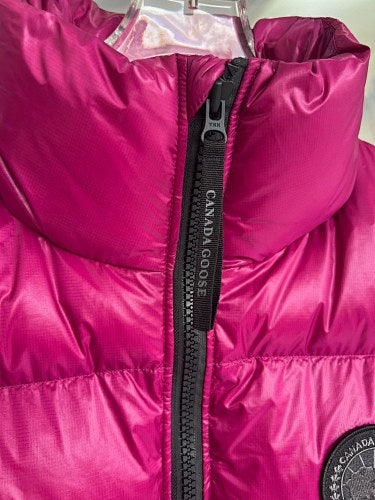 Canada Goose Fuchsia Down Vest – Arctic Program Insulated Sleeveless Jacket