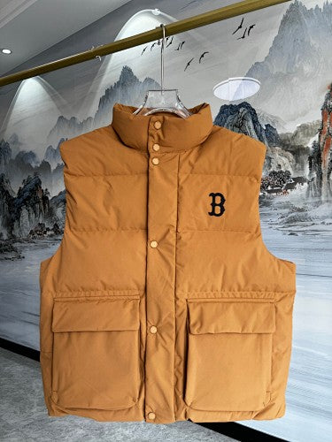 MLB Boston Red Sox Caramel Down Vest
