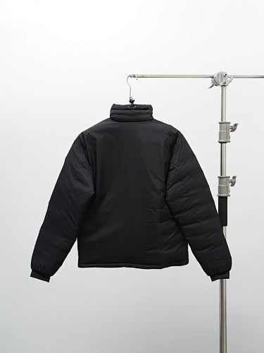 Canada Goose Black Hooded Down Vest – Channel Quilted Stand Collar Chest Pocket Arctic Program Badge Canadian Outerwear