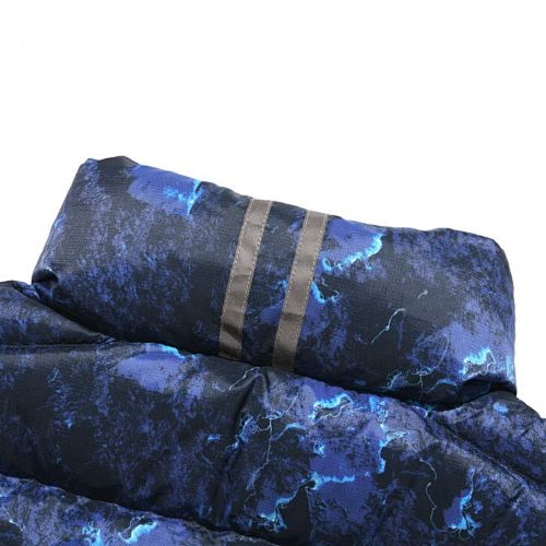 Canada Goose Navy Camo Print Down Jacket