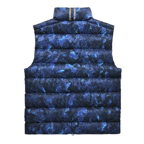 Canada Goose Navy Camo Print Down Jacket