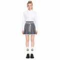Women's Drawstring Pleated Mini Skirt | Thom Browne