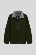 Canada Goose Dark Olive Half-Zip Fleece Pullover