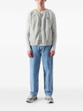 American Vintage Hoktown button-fastening fleece gilet