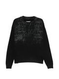 Maison Margiela logo-print crew-neck sweatshirt