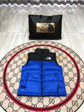 The North Face Blue Down Vest