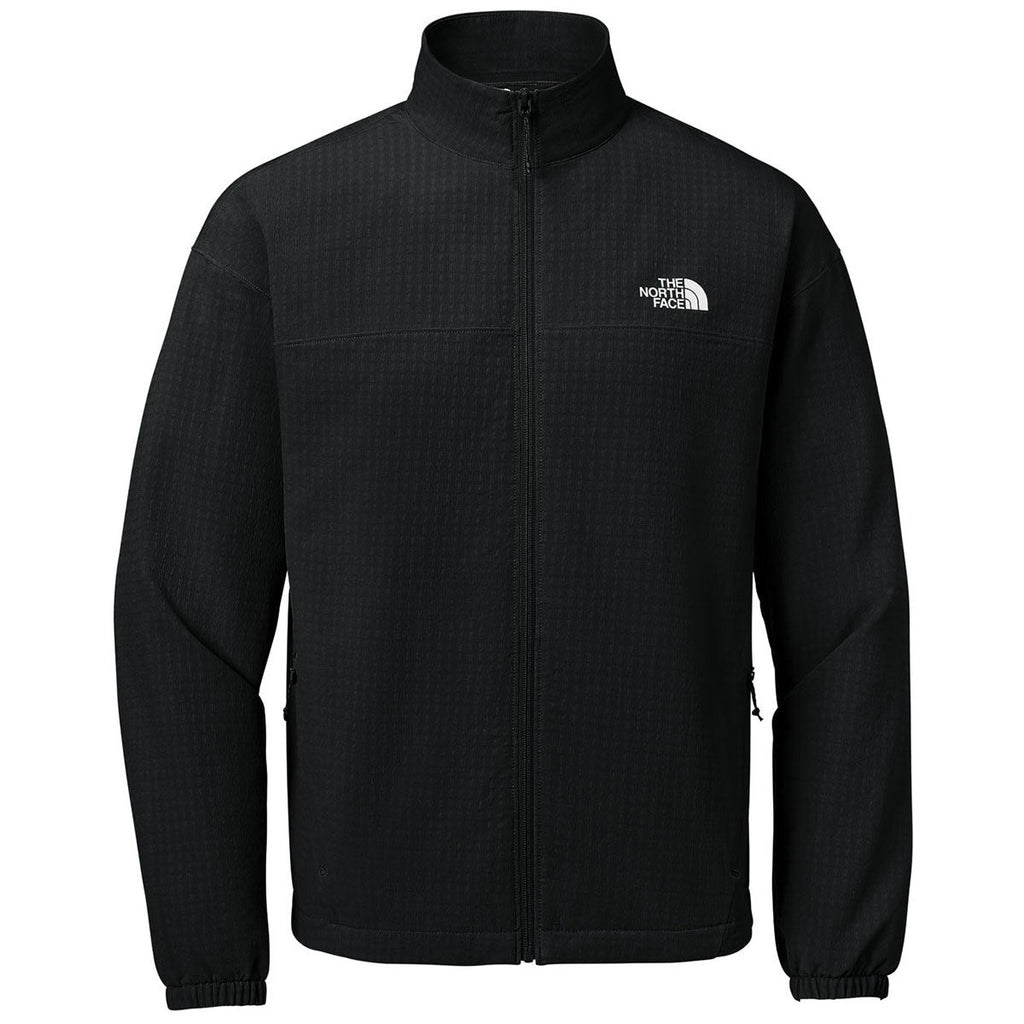 The North Face Black Softshell Full-Zip Jacket for Men