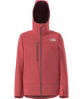 The North Face Red Waterproof Hooded Hardshell Jacket – DryVent Seam-Sealed Shell Helmet-Compatible Hood Chest Zip Pocket Hip Pockets TNF Outerwear