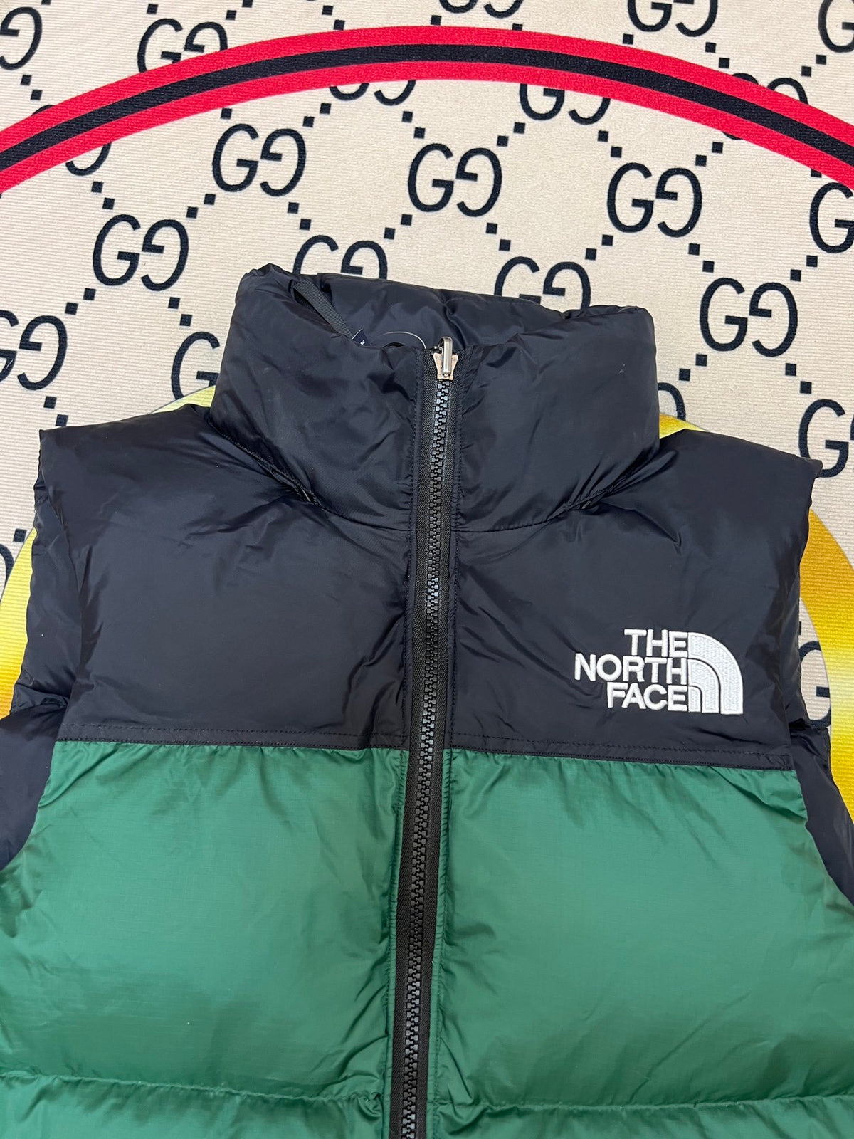 The North Face Green Down Vest