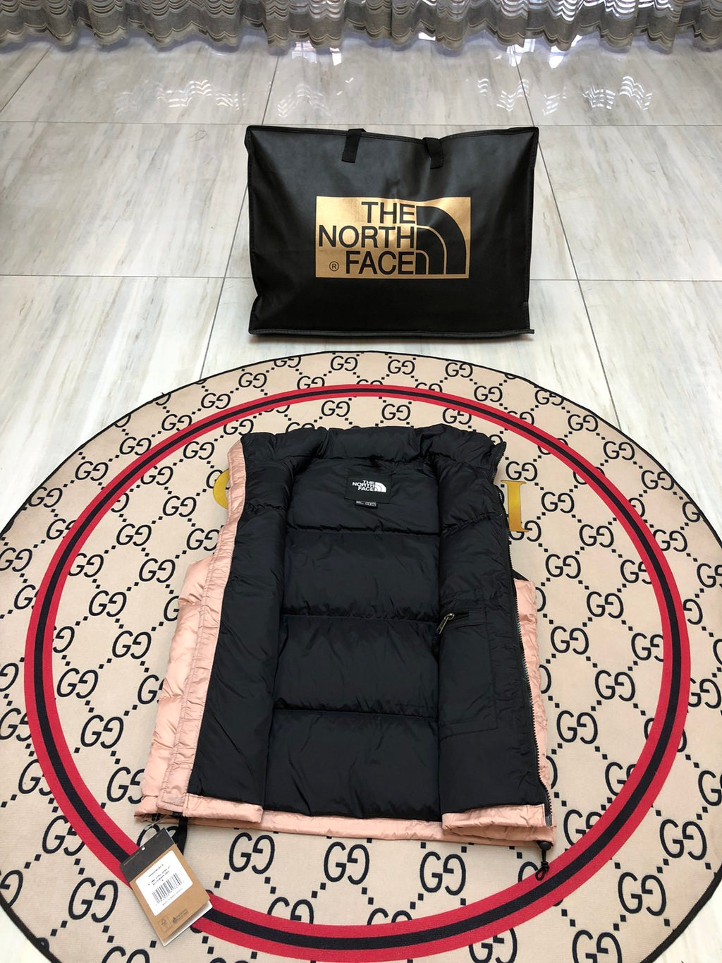 The North Face Pink Down Vest