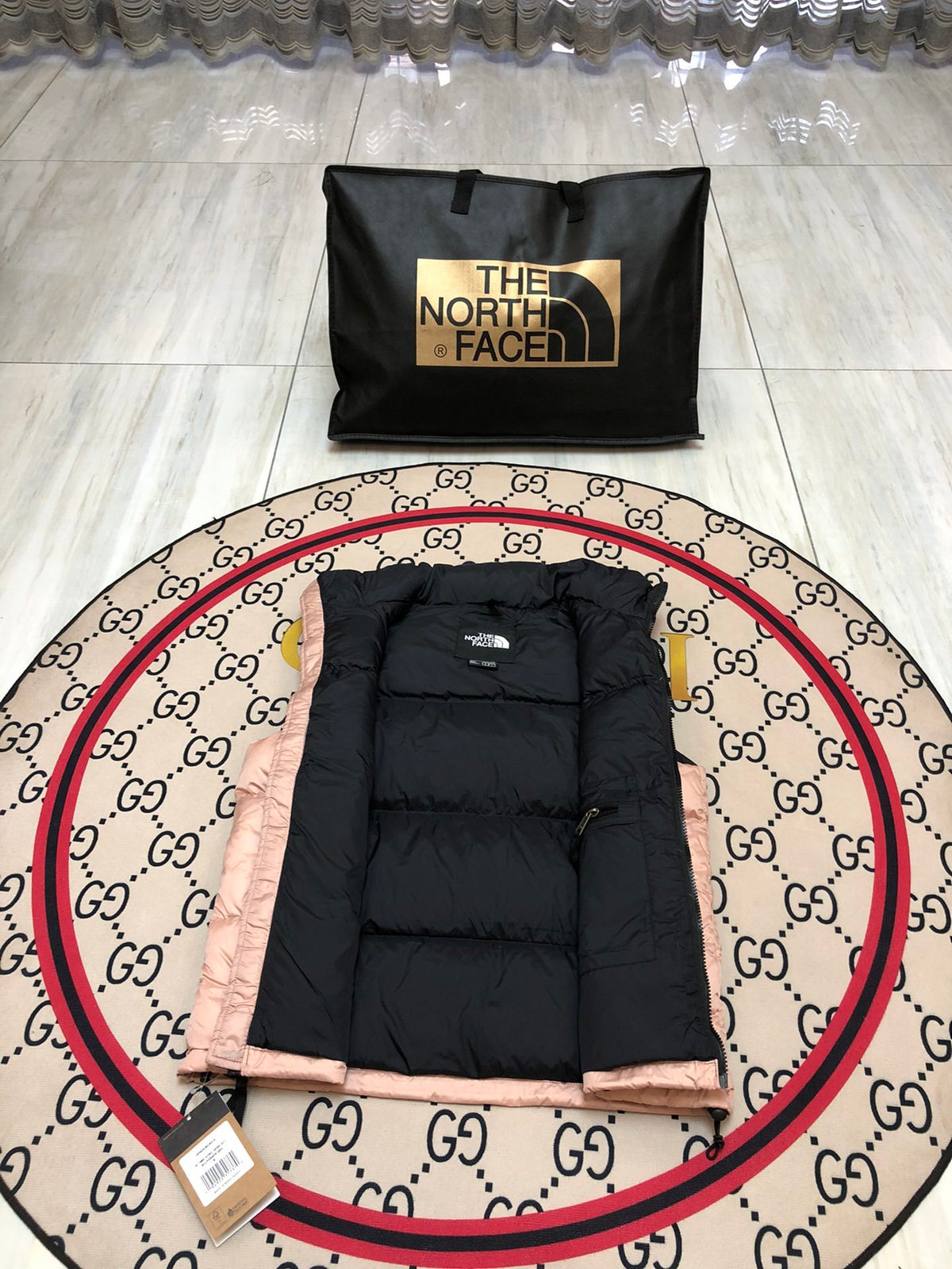 The North Face Pink Down Vest