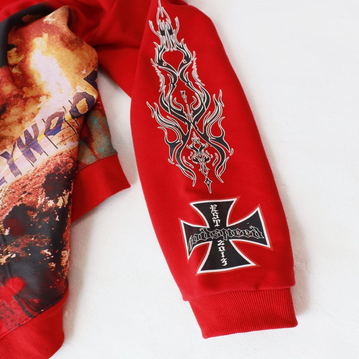 Godspeed Hollywood Hills Fire Graphic Hoodie