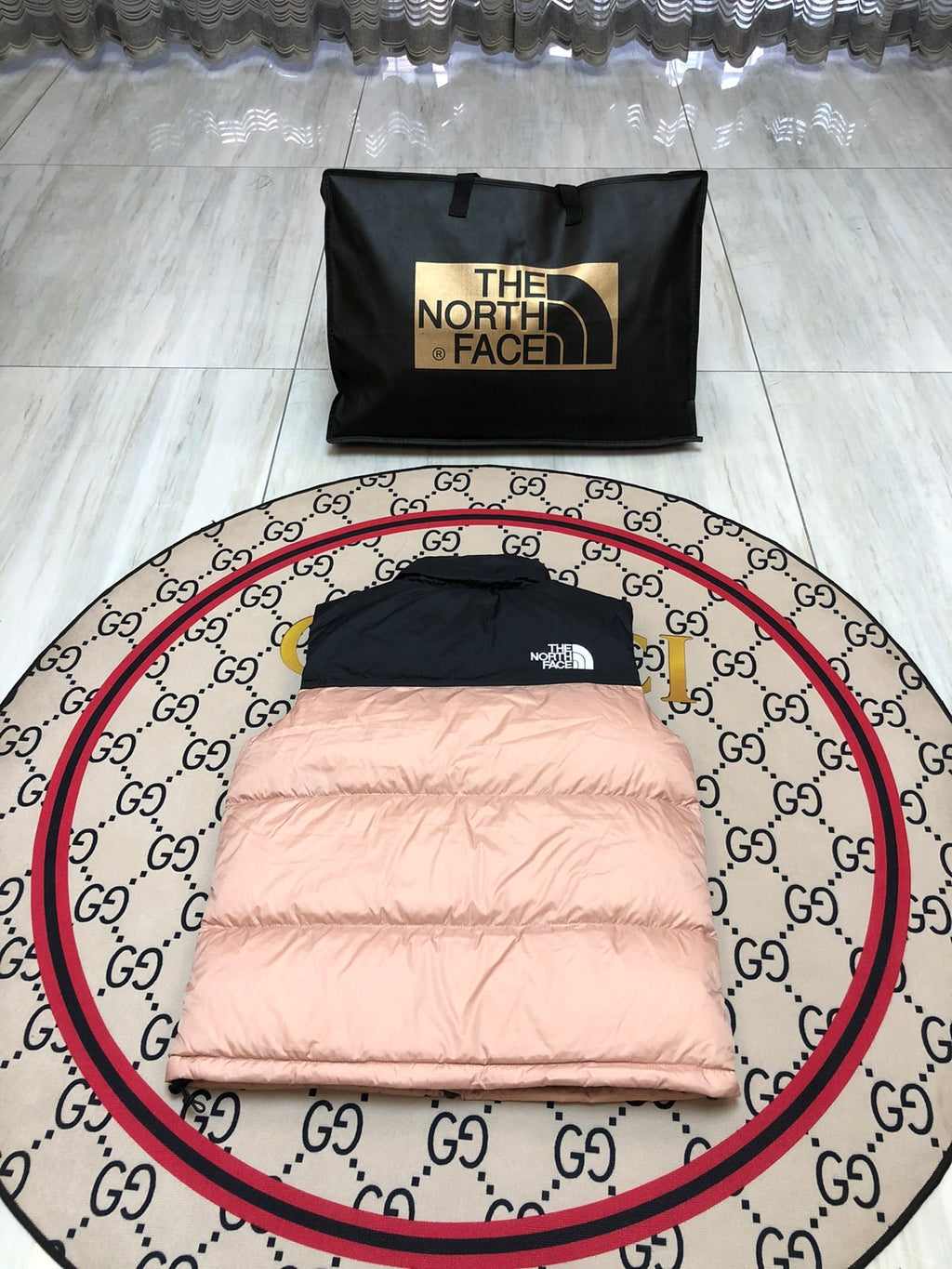 The North Face Pink Down Vest