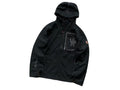 Moncler Grenoble Black Hooded Shell Jacket
