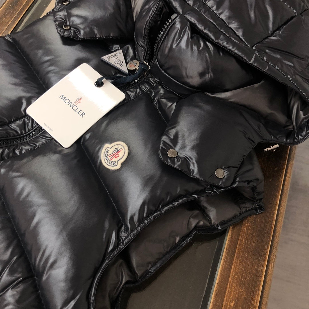 Moncler Black Down Vest