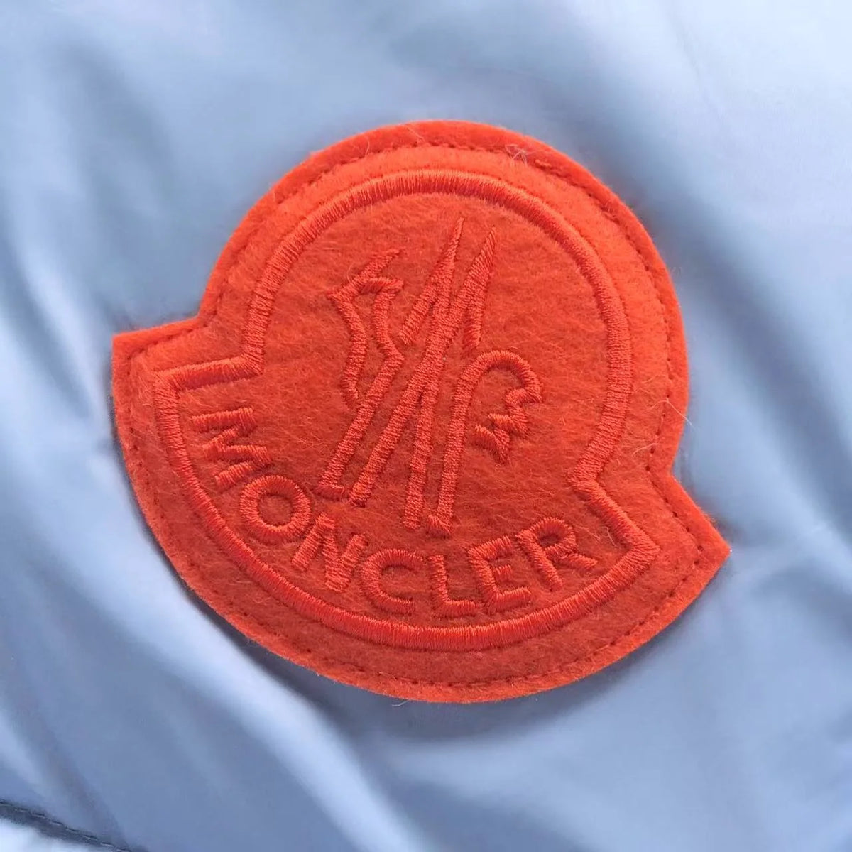 Moncler Ice Blue Hooded Puffer Jacket