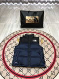 The North Face Navy Blue Down Vest