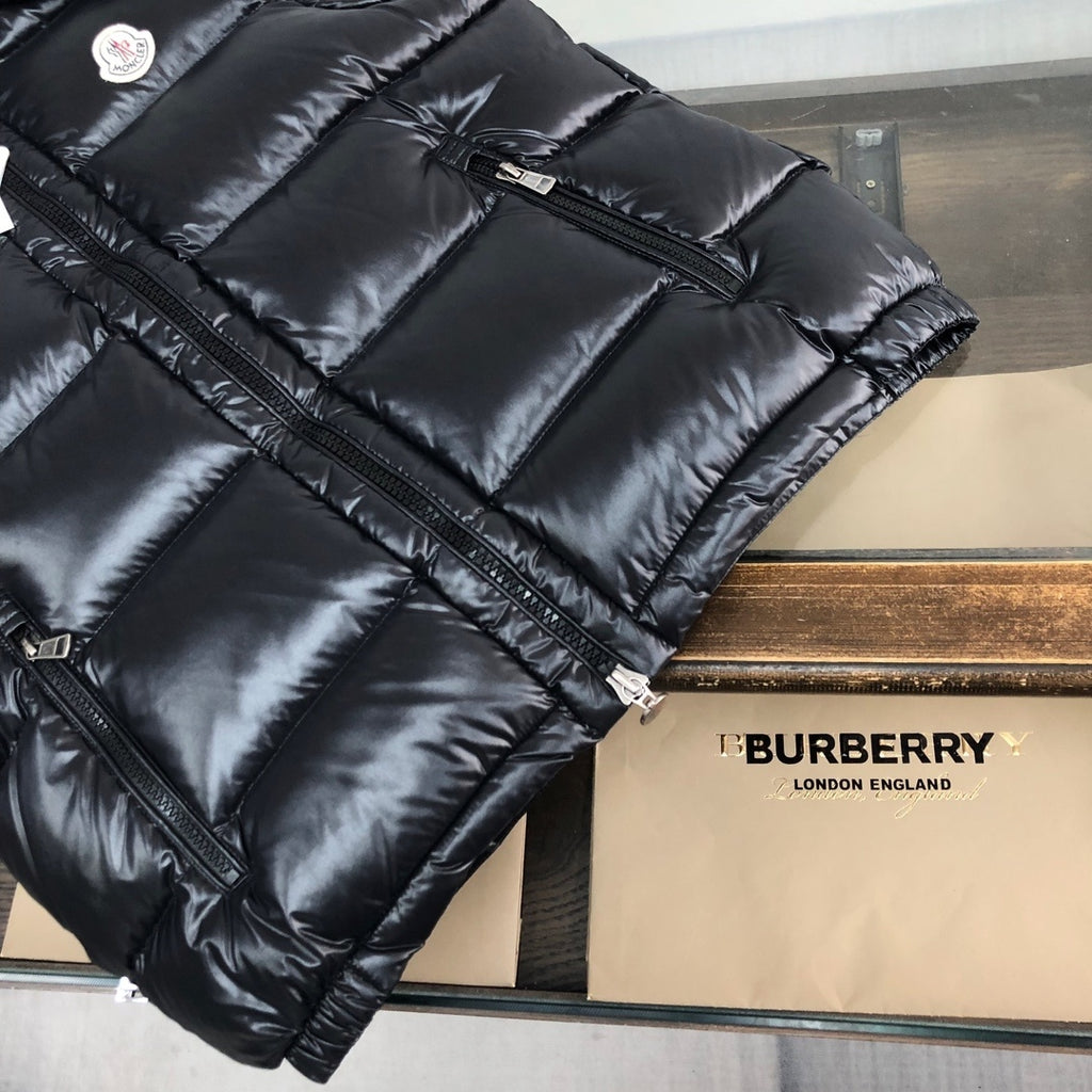 Moncler Black Down Vest