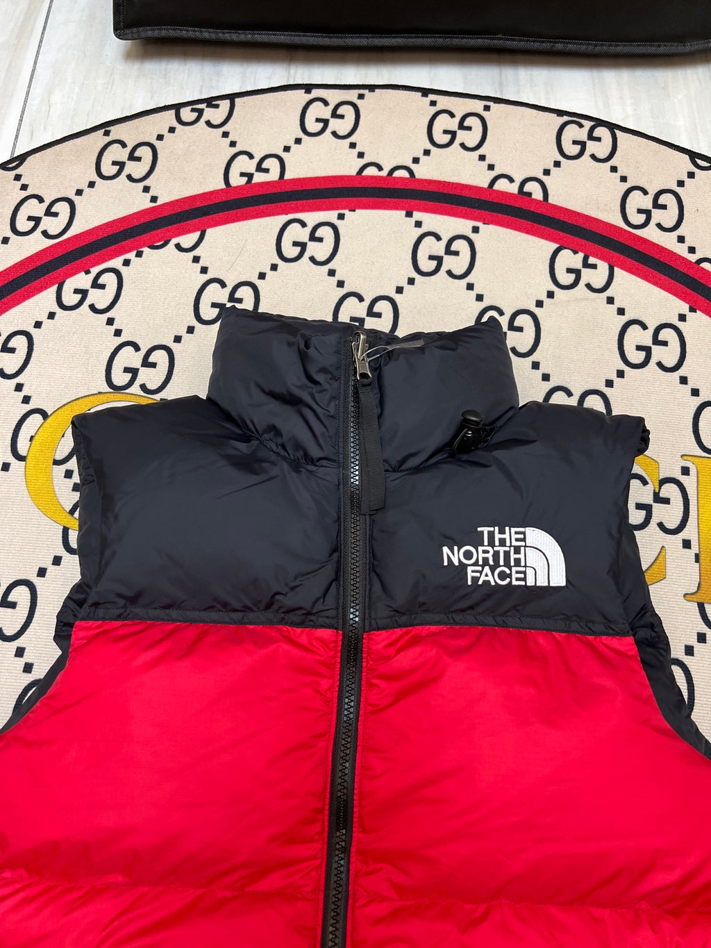 The North Face Red Down Vest
