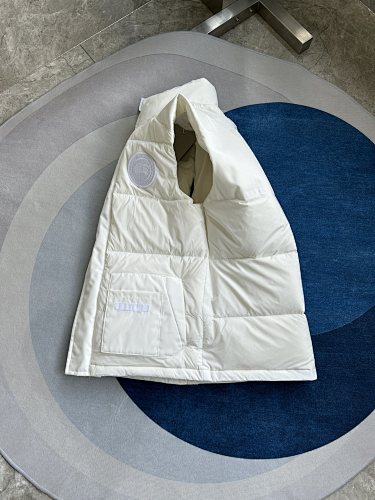 Canada Goose White Down Vest