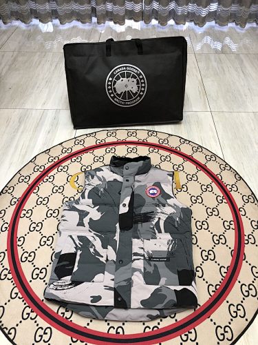 Canada Goose Grey Camo Down Vest