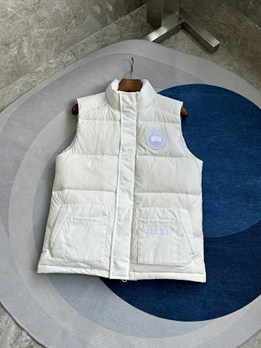 Canada Goose White Down Vest