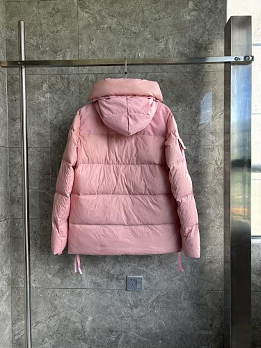 Canada Goose Dusty Pink Hooded Puffer Jacket