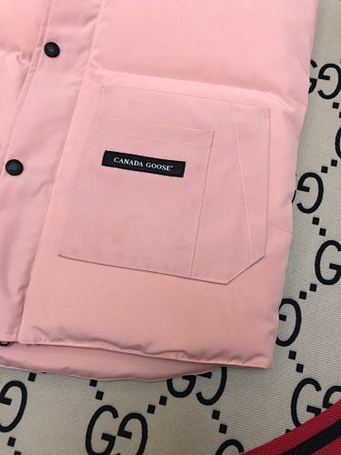 Canada Goose Pink Down Vest