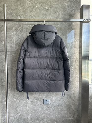Canada Goose Charcoal Grey Hooded Puffer Jacket
